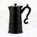 Lady Anne 4 Cup Black Coffee Pot des. Lara Caffi for knIndustrie