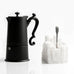 Lady Anne 4 Cup Black Coffee Pot des. Lara Caffi for knIndustrie