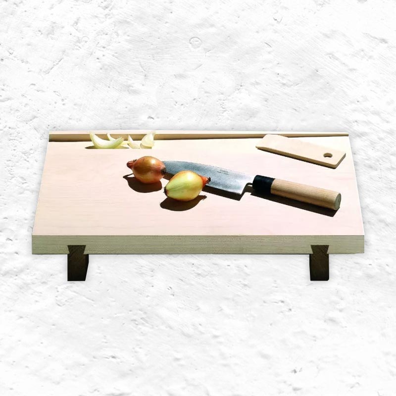 Large Maple and Smoked Oak Cutting Board with Gravy Groove by Side by Side