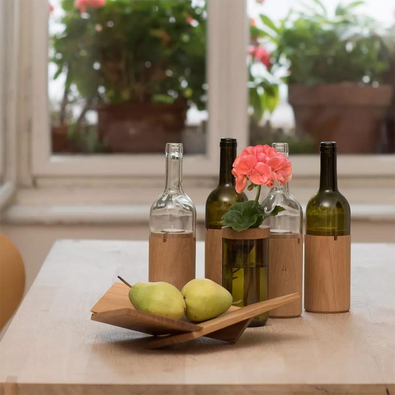 Oh Là Là Fruit Bowl - Oiled Oak - des. Martin Gschwendtner for Side by Side