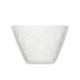 Memento Glass Serving Bowl - White/Transparent - by Serafino Zani