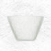 Memento Glass Serving Bowl - White/Transparent - by Serafino Zani