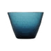Memento Small Glass Bowl - Deep Blue - by Serafino Zani