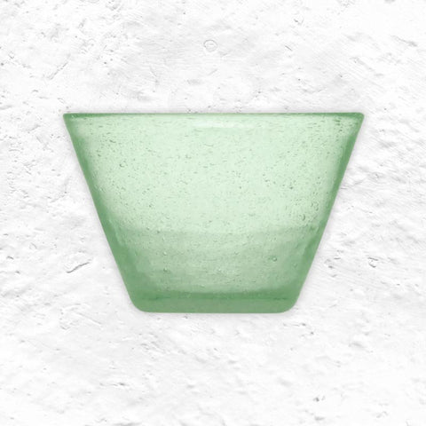 Memento Small Glass Bowl - Jade -by Serafino Zani
