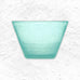 Memento Small Glass Bowl - Turquoise - by Serafino Zani
