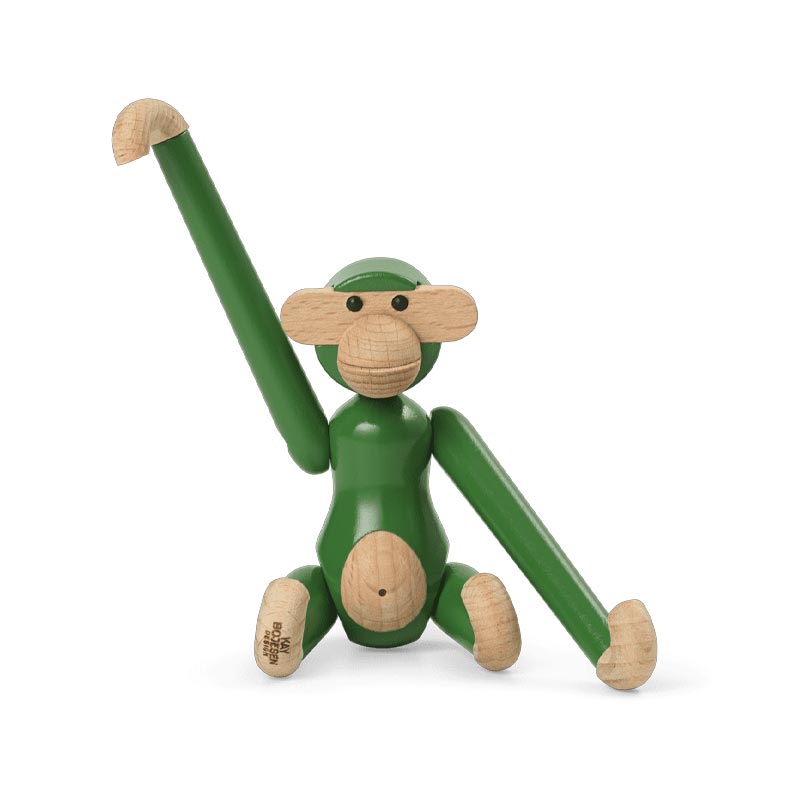 Kay Bojesen Monkey - Mini, Vintage Green