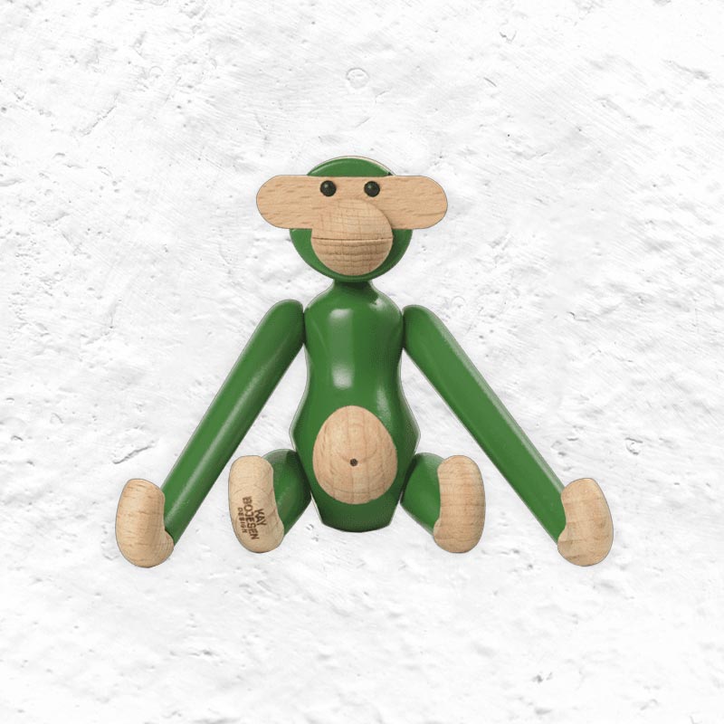 Kay Bojesen Monkey - Mini, Vintage Green