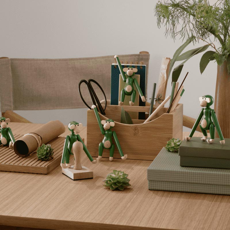 Kay Bojesen Monkey - Mini, Vintage Green