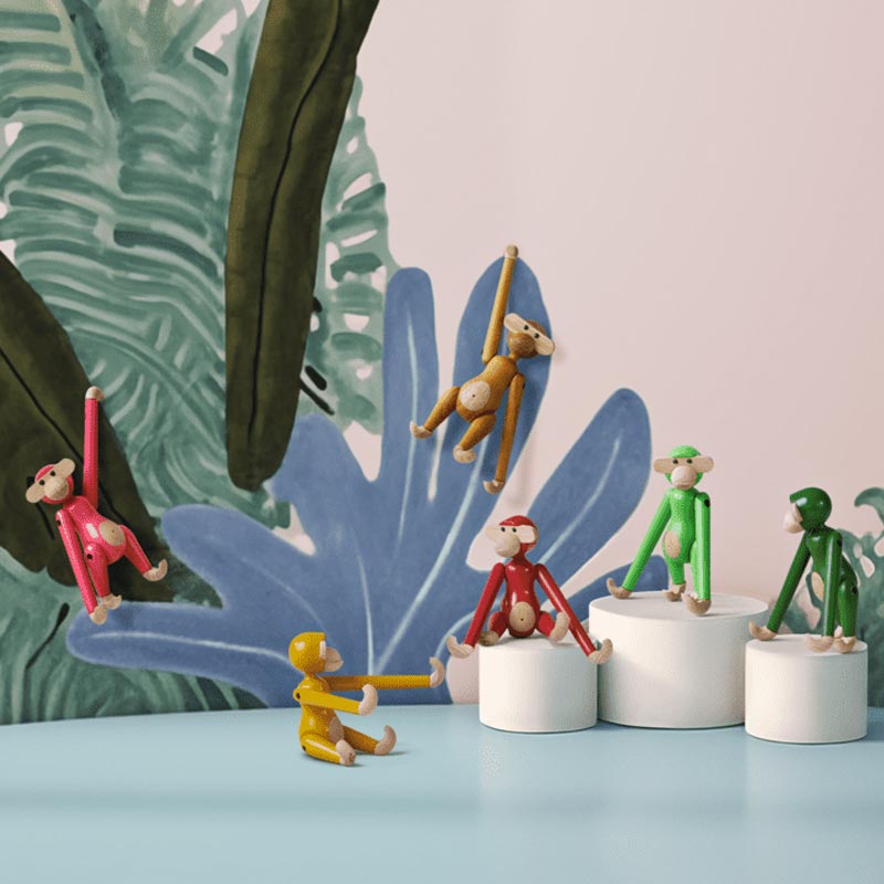 Kay Bojesen Monkey - Mini, Vintage Green