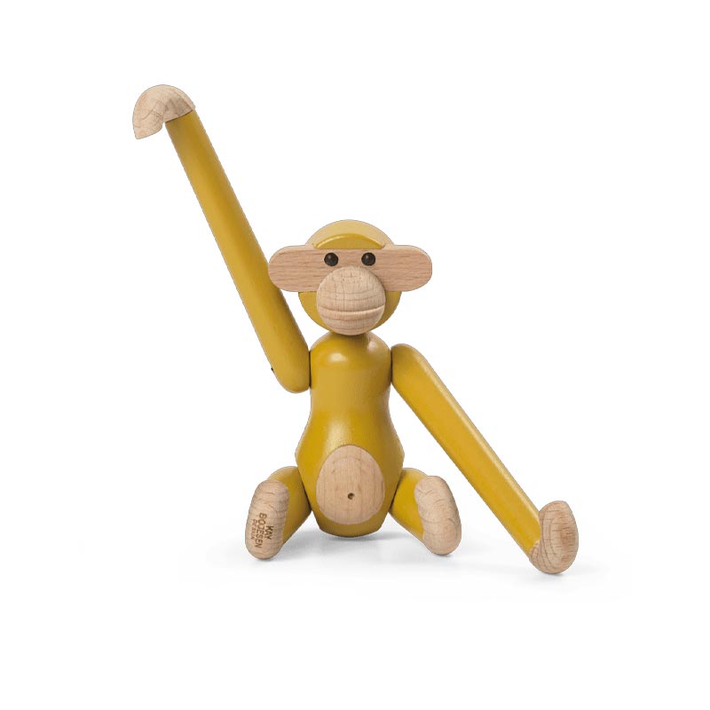 Kay Bojesen Monkey - Mini, Vintage Yellow
