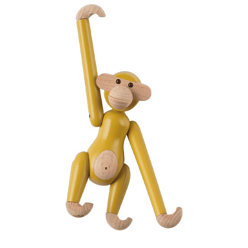 Kay Bojesen Monkey - Mini, Vintage Yellow
