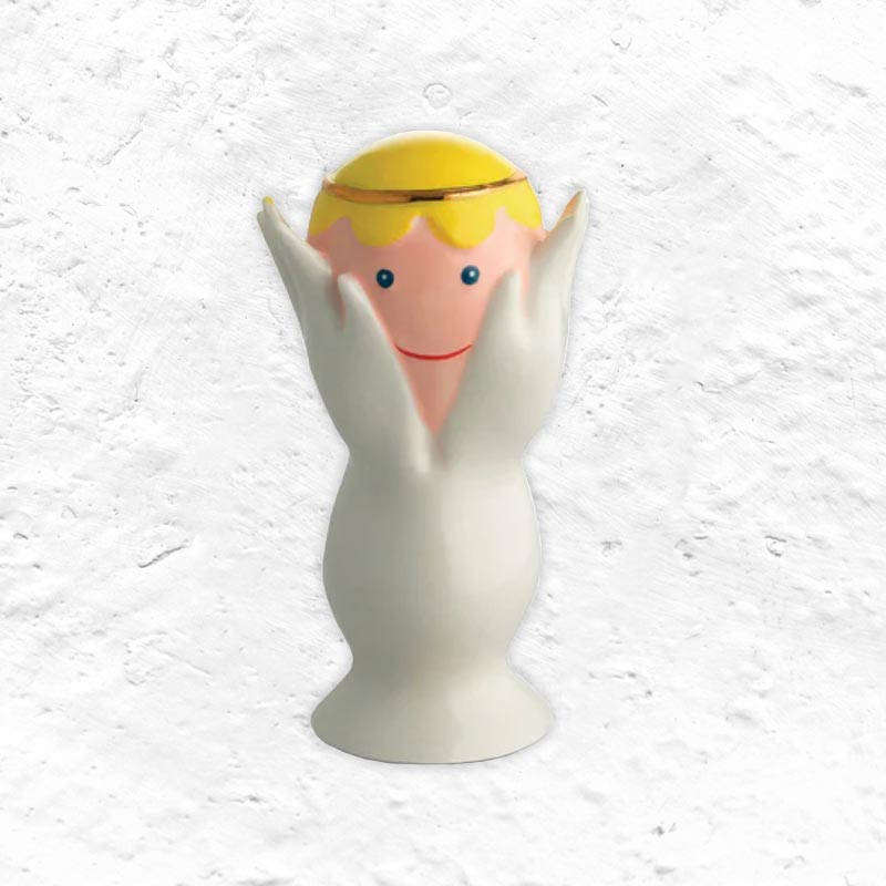 Happy Eternity Baby Nativity Figure - Angelo Miracolo - des. Massimo Giacon & Marcello Jori (made by Alessi)