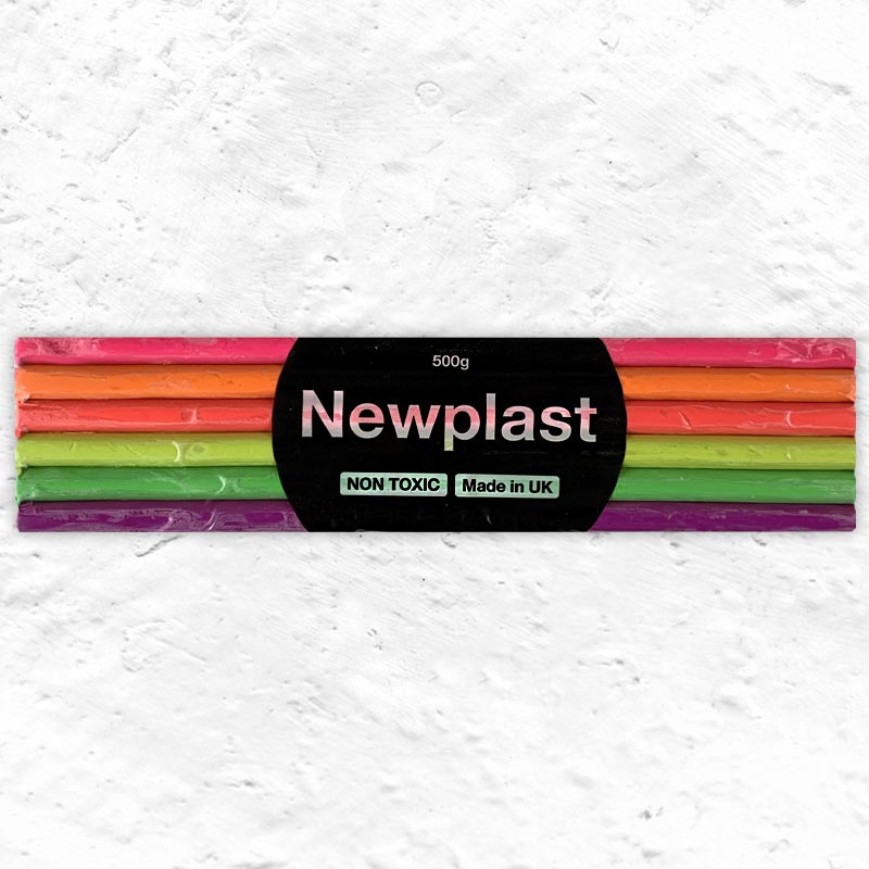 Newplast Modelling Material -Brights - 500g