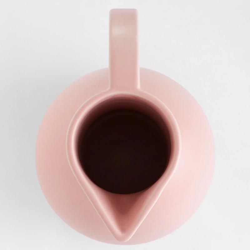 Handmade Coral Blush Medium Jug des. Nicholai Wiig-Hansen, 2016 for raawii