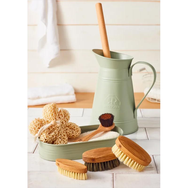 Oval Oiled Oak Nail Brush, by Burstenhaus Redecker