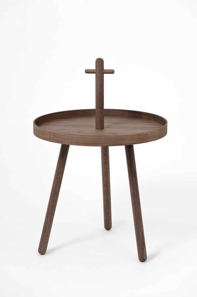 Pick me up side table - Walnut - des. Lincoln Rivers for Wireworkd