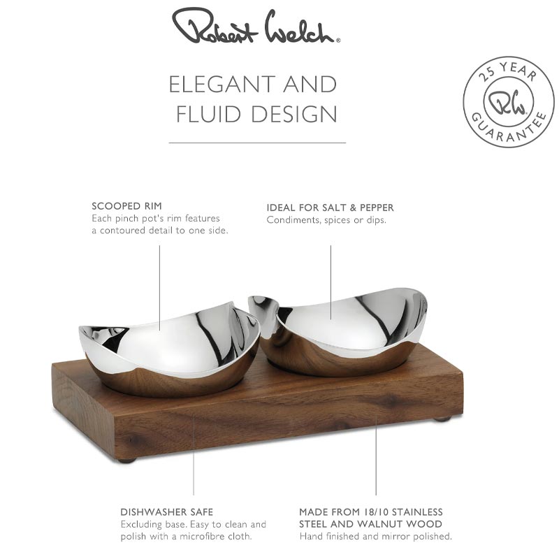 Drift pinch pot set by Robert Welch