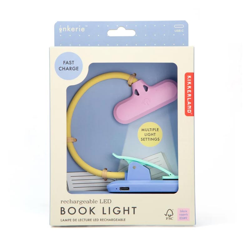 Rechargeable LED Book Light - by Kikkerland