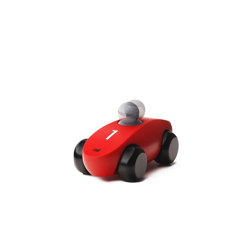 Wooden Car - Red - by Naef Spiel