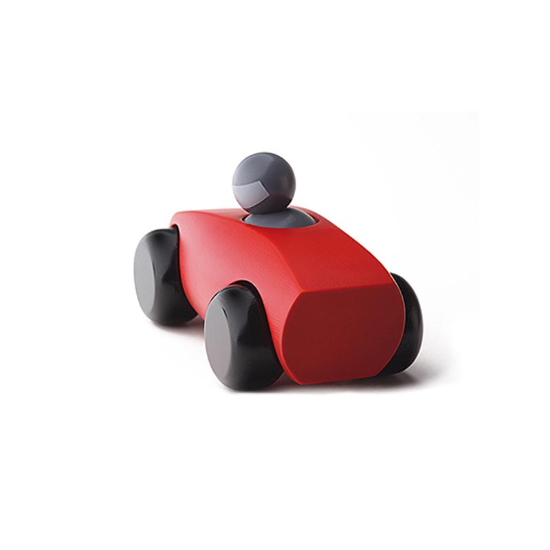 Wooden Car - Red - by Naef Spiel