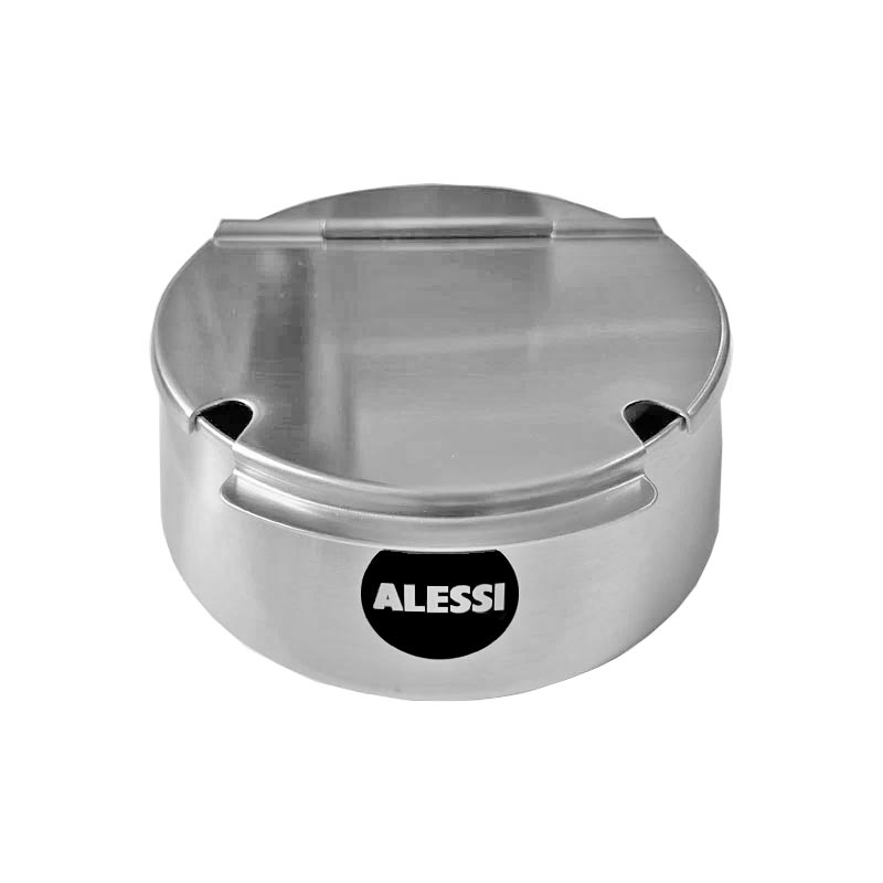 Round Stainless Steel Sugar Bowl - des. Mazzeri and Vitale for Alessi
