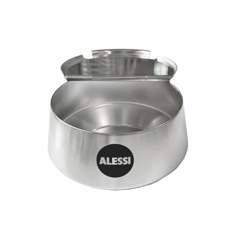Round Stainless Steel Sugar Bowl - des. Mazzeri and Vitale for Alessi