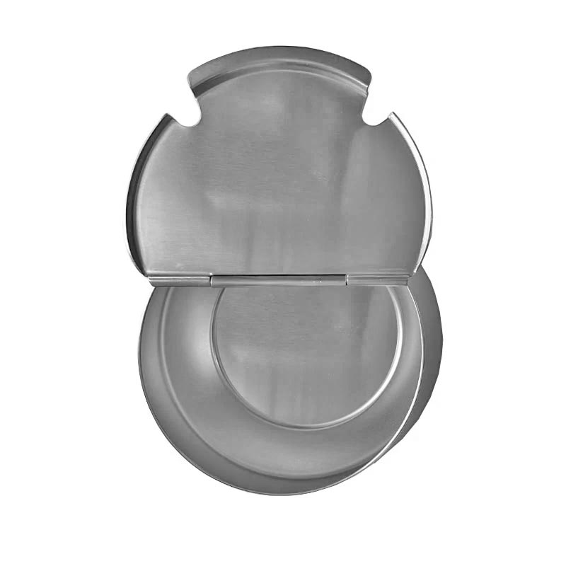 Round Stainless Steel Sugar Bowl - des. Mazzeri and Vitale for Alessi