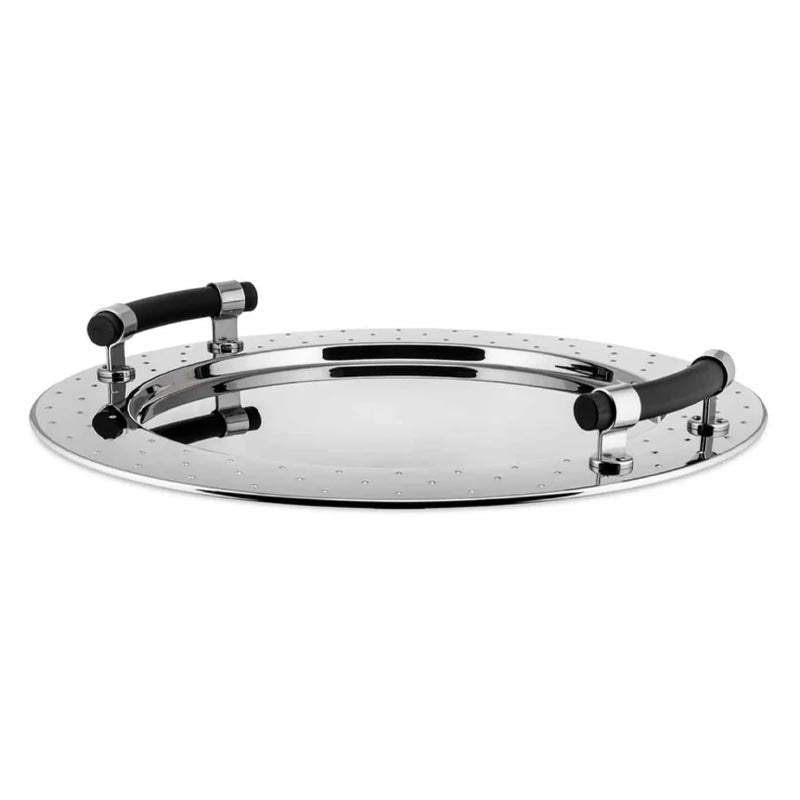 Round Tray with Handles - des. Michael Graves, by Alessi
