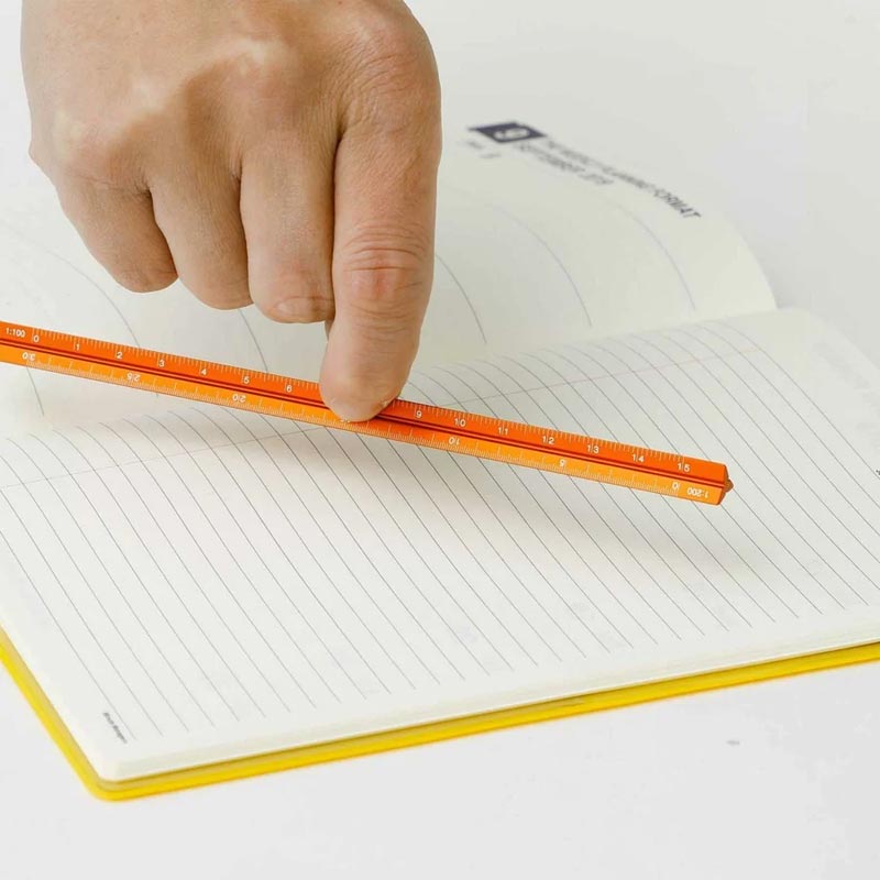 Penco Drafting Scale Ruler - Orange - by Hightide