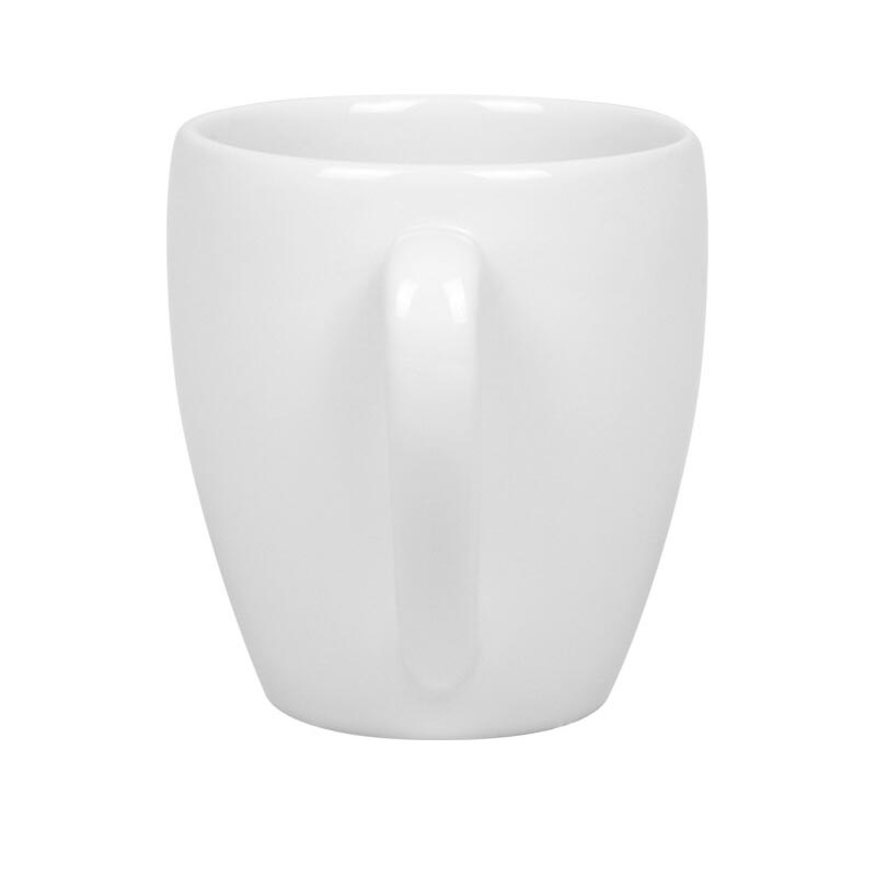 Coffee Bar White Bone China Coffee Cups - Set of 2 - by Könitz