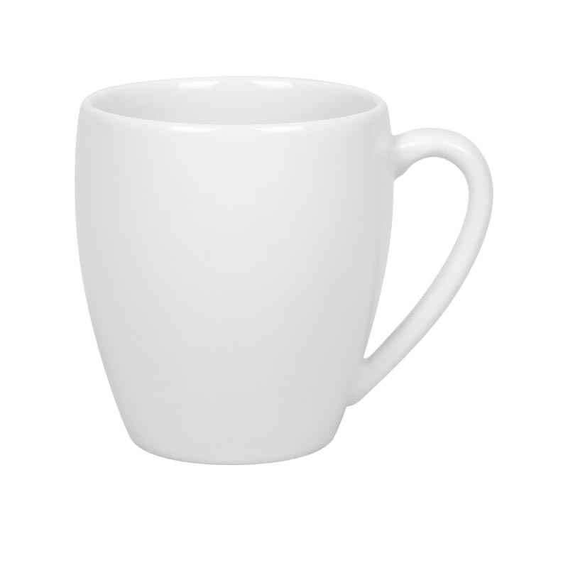 Coffee Bar White Bone China Coffee Cups - Set of 2 - by Könitz