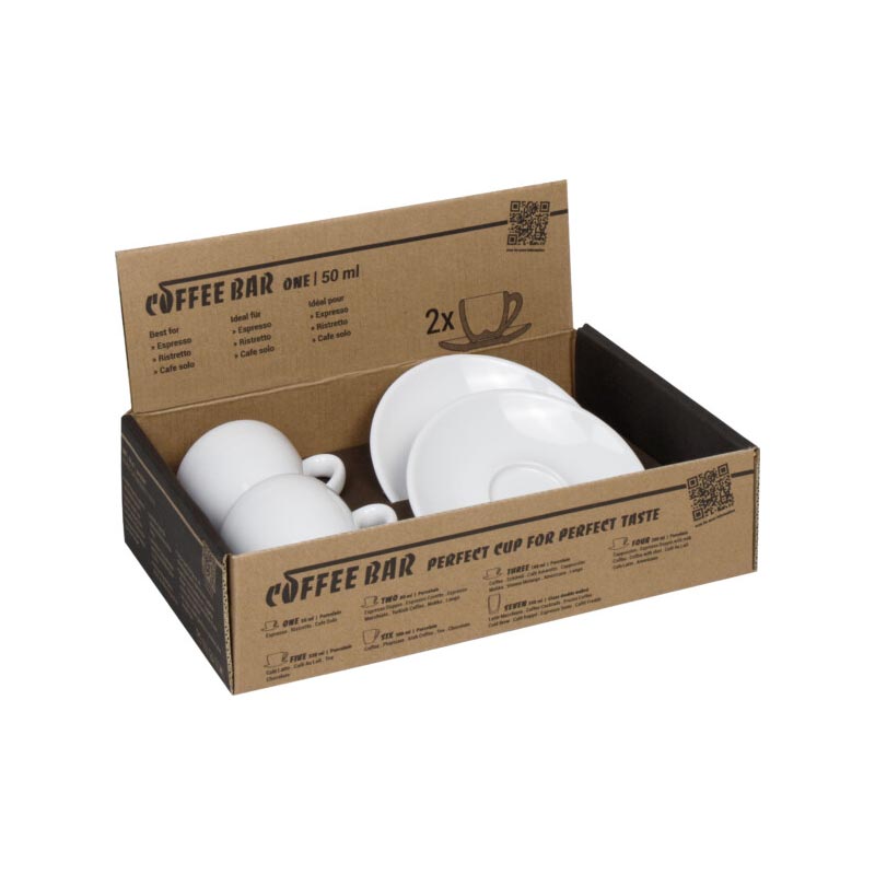 Coffee Bar Espresso / Ristretto Cups - Set of 2 - by Könitz