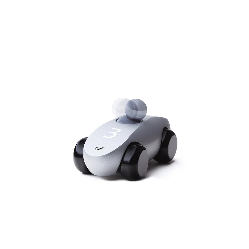 Wooden Car - Silver - by Naef Spiel
