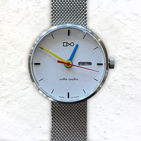 Simplex Watch, steel, by Walter Gropius Watches