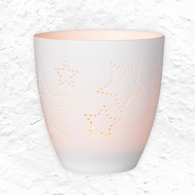 Tea Light Holder - "Stars" - by Räder