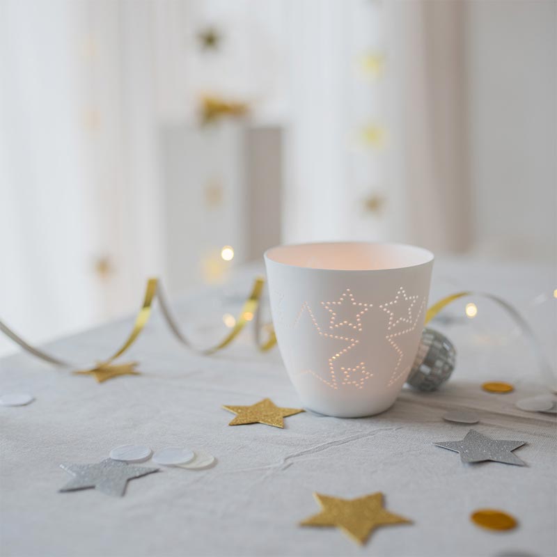 Tea Light Holder - "Stars" - by Räder