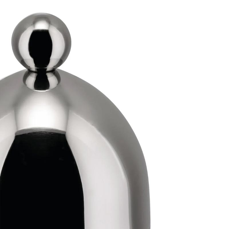 Sugar Bowl with Spoon - des. Aldo Rossi, for Alessi