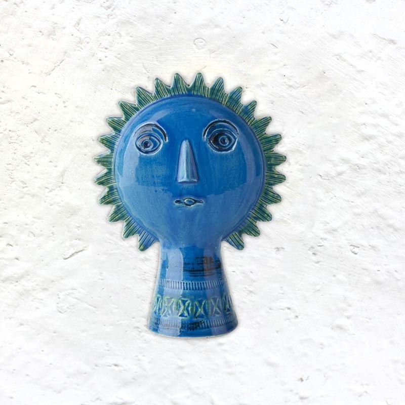 Rimini Blu Sun Number 30 des. Aldo Londi for Bitossi