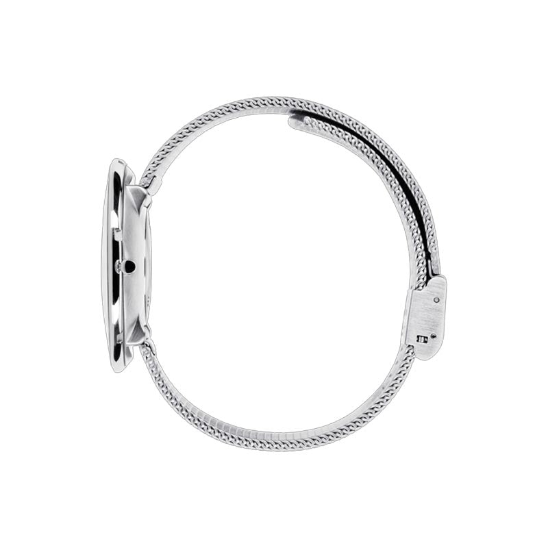 Roman Sunray Silver Watch, des. Arne Jacobsen - 40mm - Silver