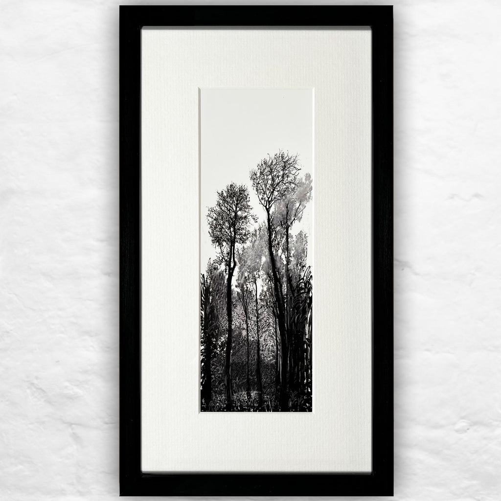Tall Black Trees (Mini-Frame) by David Hockney