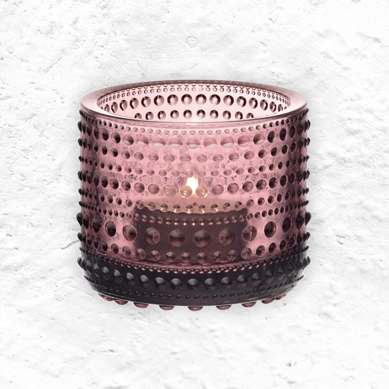 Kastehelmi tealight holder - Calluna - des. Oiva Toikka, made by Iittala