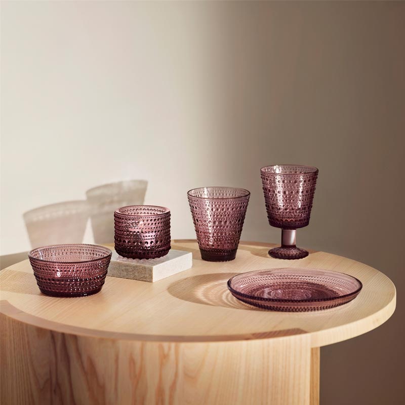 Kastehelmi tealight holder - Calluna - des. Oiva Toikka, made by Iittala