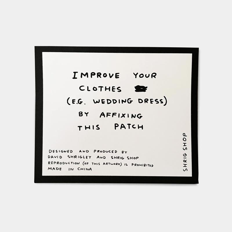 To Hell With Everything - fabric patch