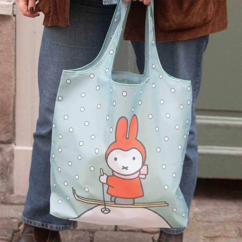 Miffy Winter Foldaway Shopping Bag