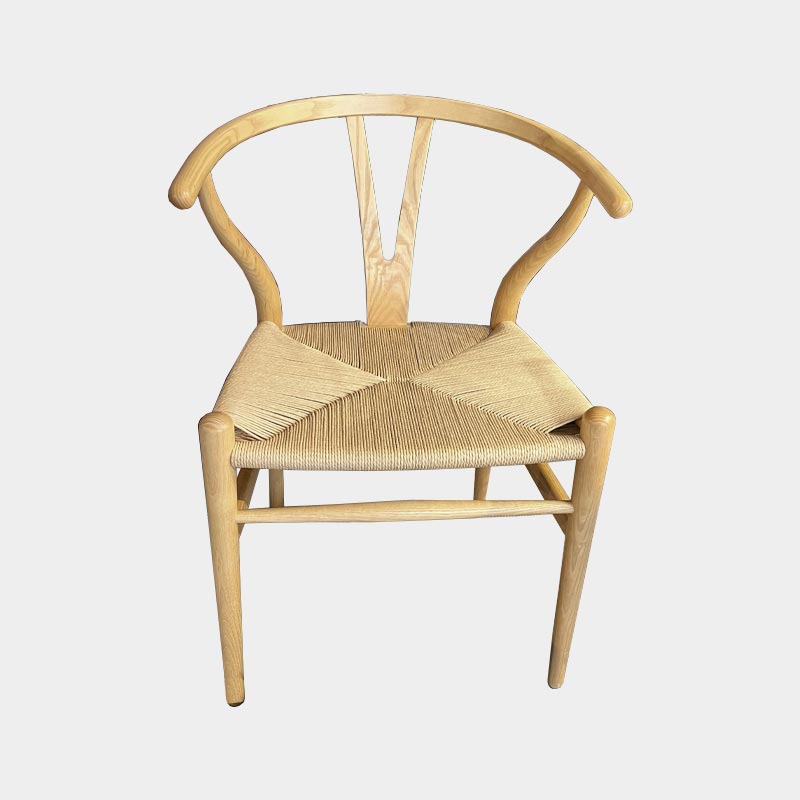 CH24 Wishbone chair - lacquered ash - des. Hans J. Wegner - by Carl Hansen & Son
