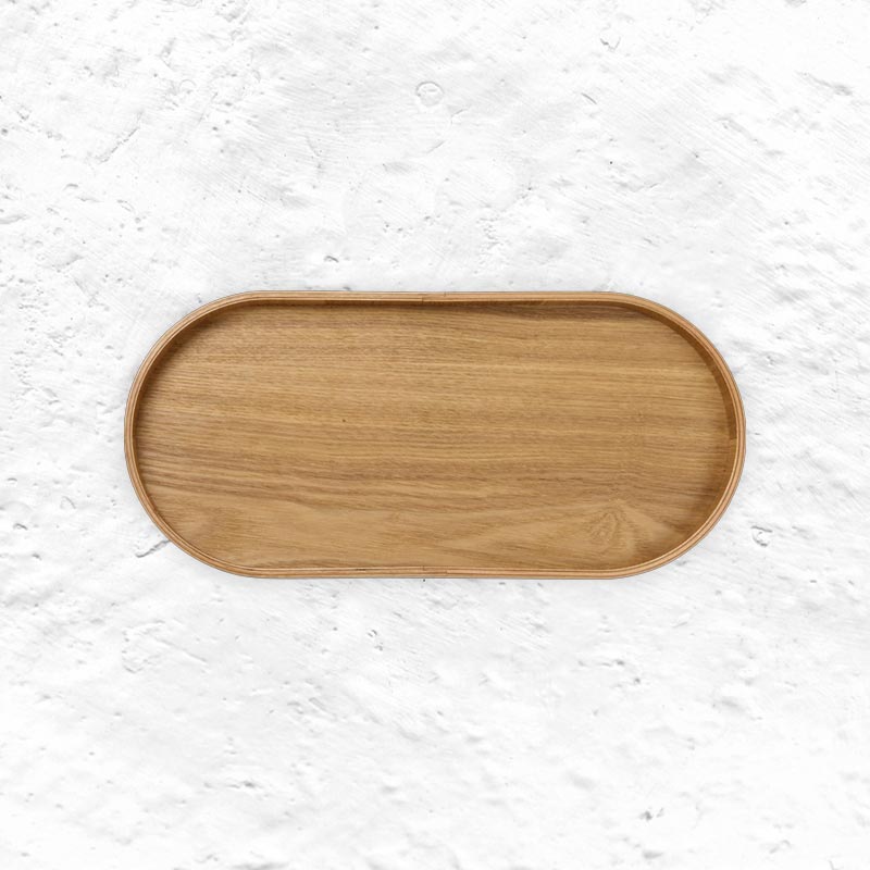 Oval Wooden Tray - Willow - 35 x 16cm - by ASA
