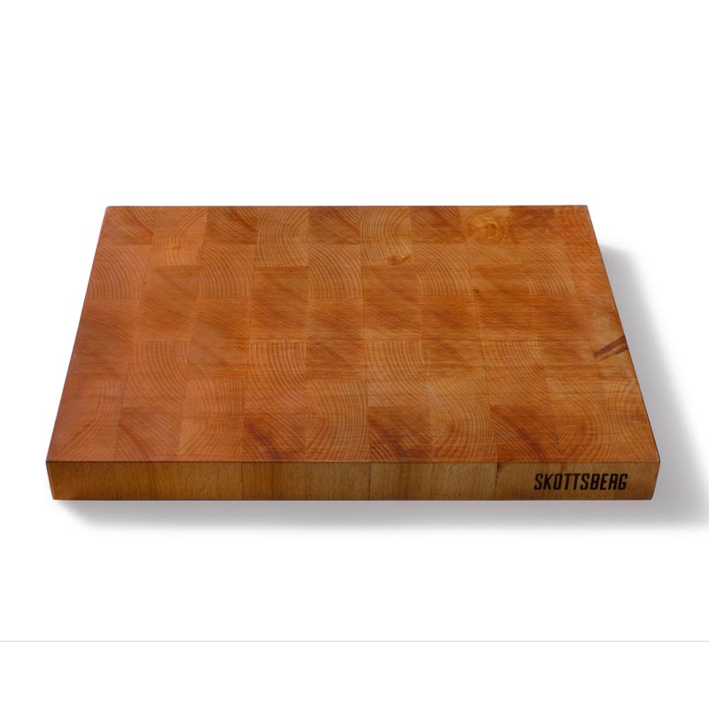 Skottsberg Wood Works Beech End Grain Cutting Board - 39cm x 30cm