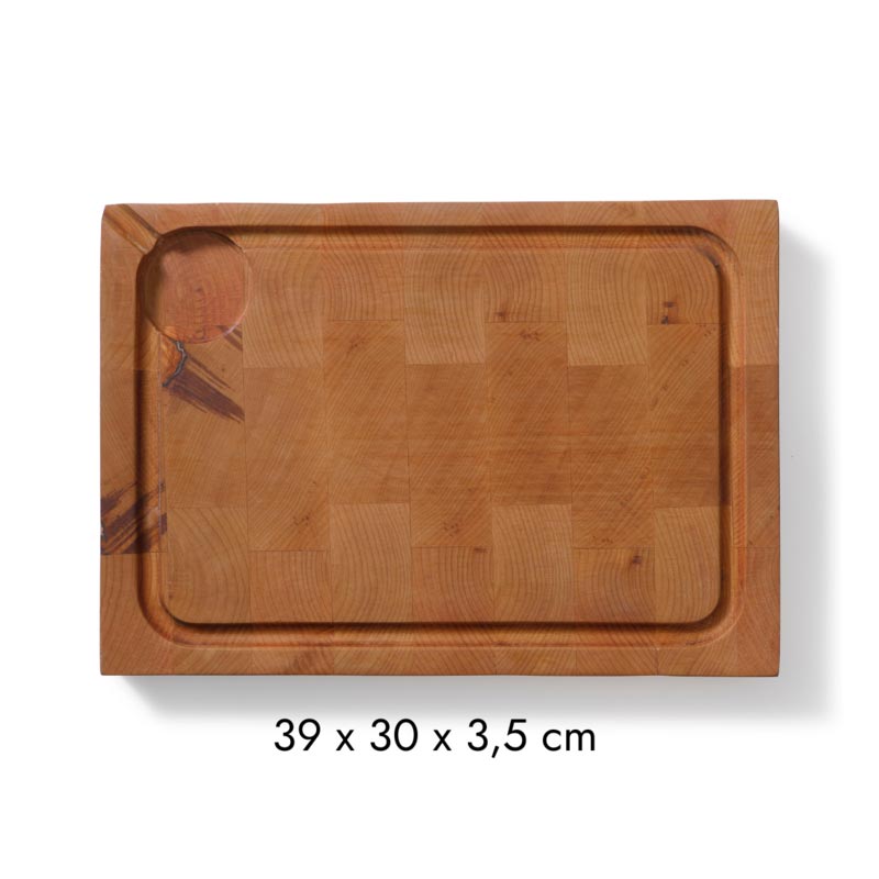 Skottsberg Wood Works Beech End Grain Cutting Board - 39cm x 30cm