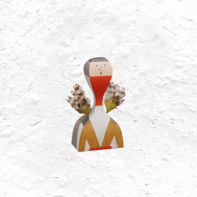 Wooden doll No.10 des. Alexander Girard, 1952
