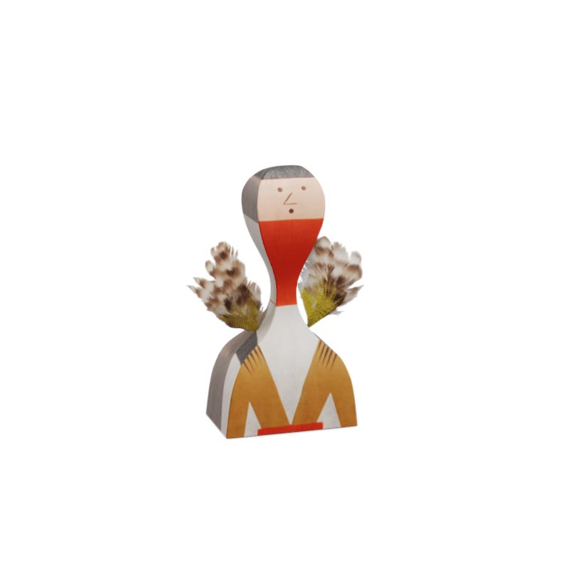 Wooden doll No.10 des. Alexander Girard, 1952